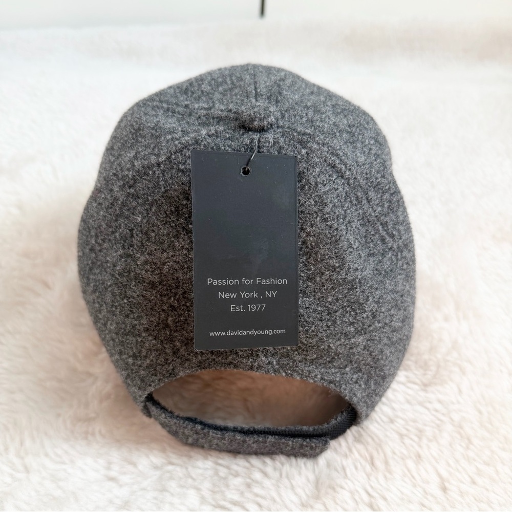 David and Young NYC Solid Gray Baseball cap - Picture 8 of 8